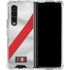 Peru Soccer Flag Galaxy Z Fold4 5G Clear Case